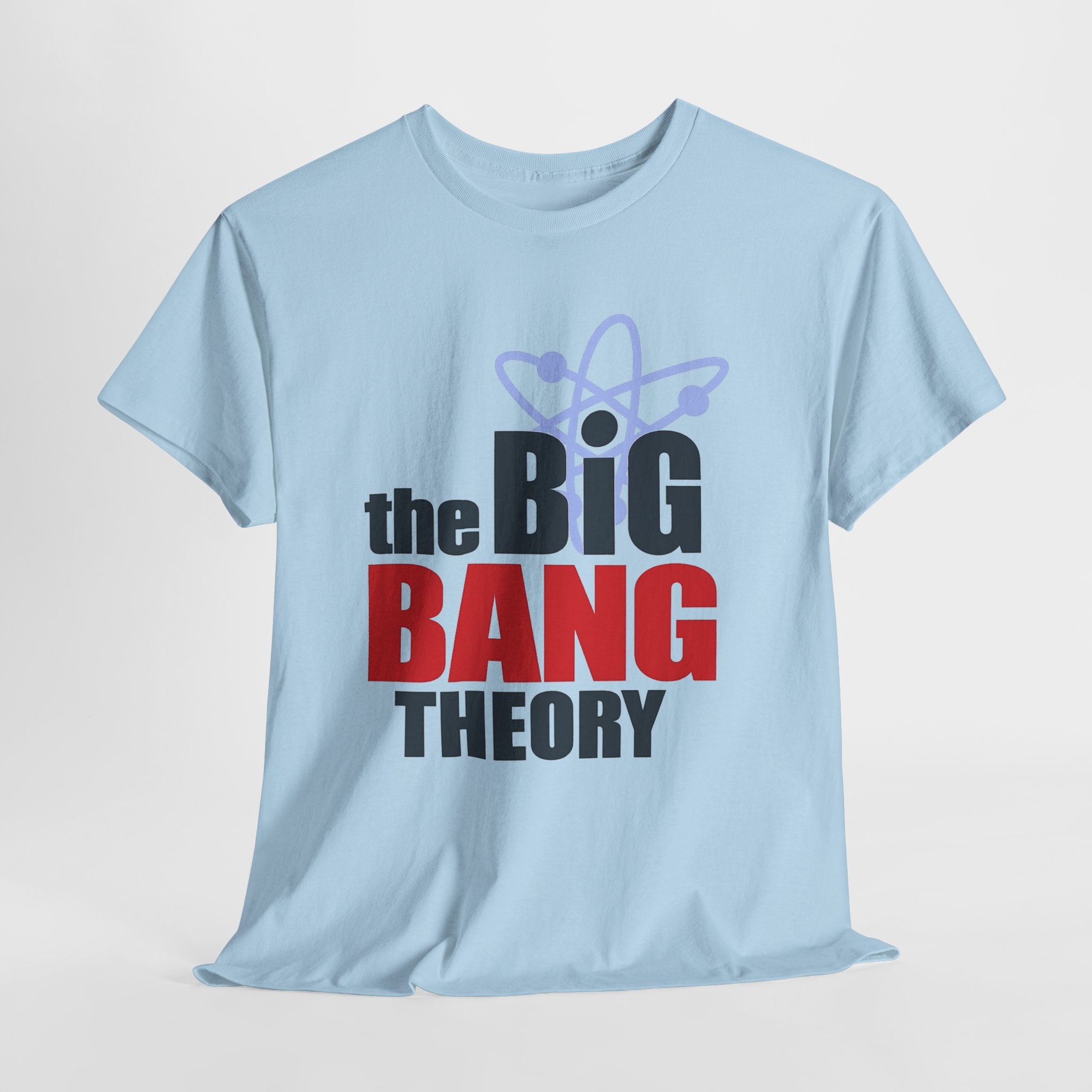 Big Bang Theory Unofficial Logo Tee — Retro Sci‑Fi TV Show T‑Shirt