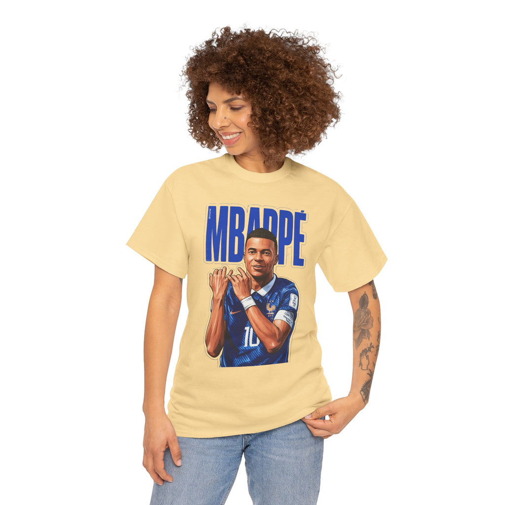MBAPPE Graphic Shirt Soccer Star Portrait Tee — "