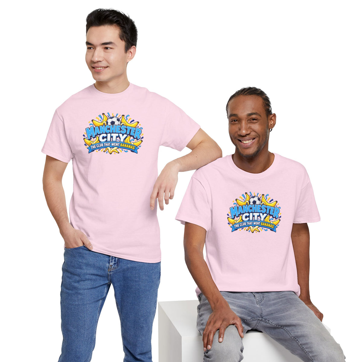 Manchester City "The Club That Went Bananas" Cotton T-Shirt