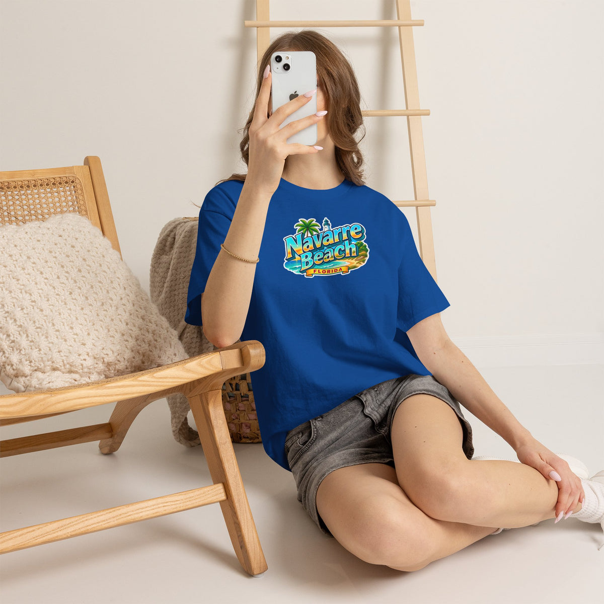 Navarre Beach Florida T-Shirt – Retro Tropical Vacation Tee