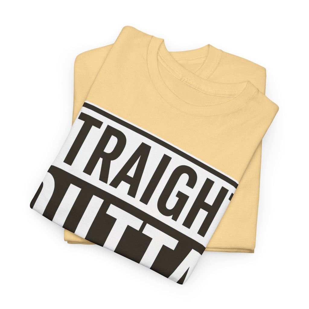 T-Shirt — "Straight Outta Mounjaro" Bold Typography Tee