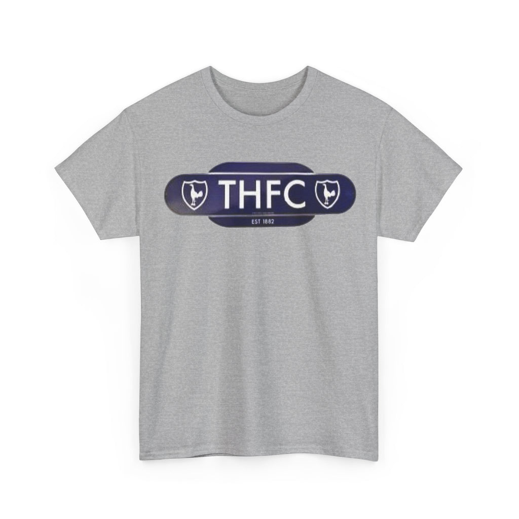 Tottenham Hotspur Railway Sign Tee — Tottenham Football Club Fan Shirt