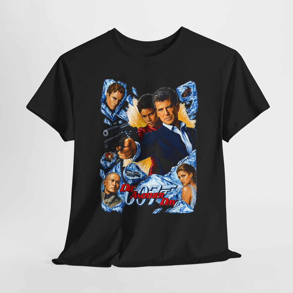 James Bond 007 Die Another Day Movie Poster Tee — Classic Spy Film Graphic T-Shirt