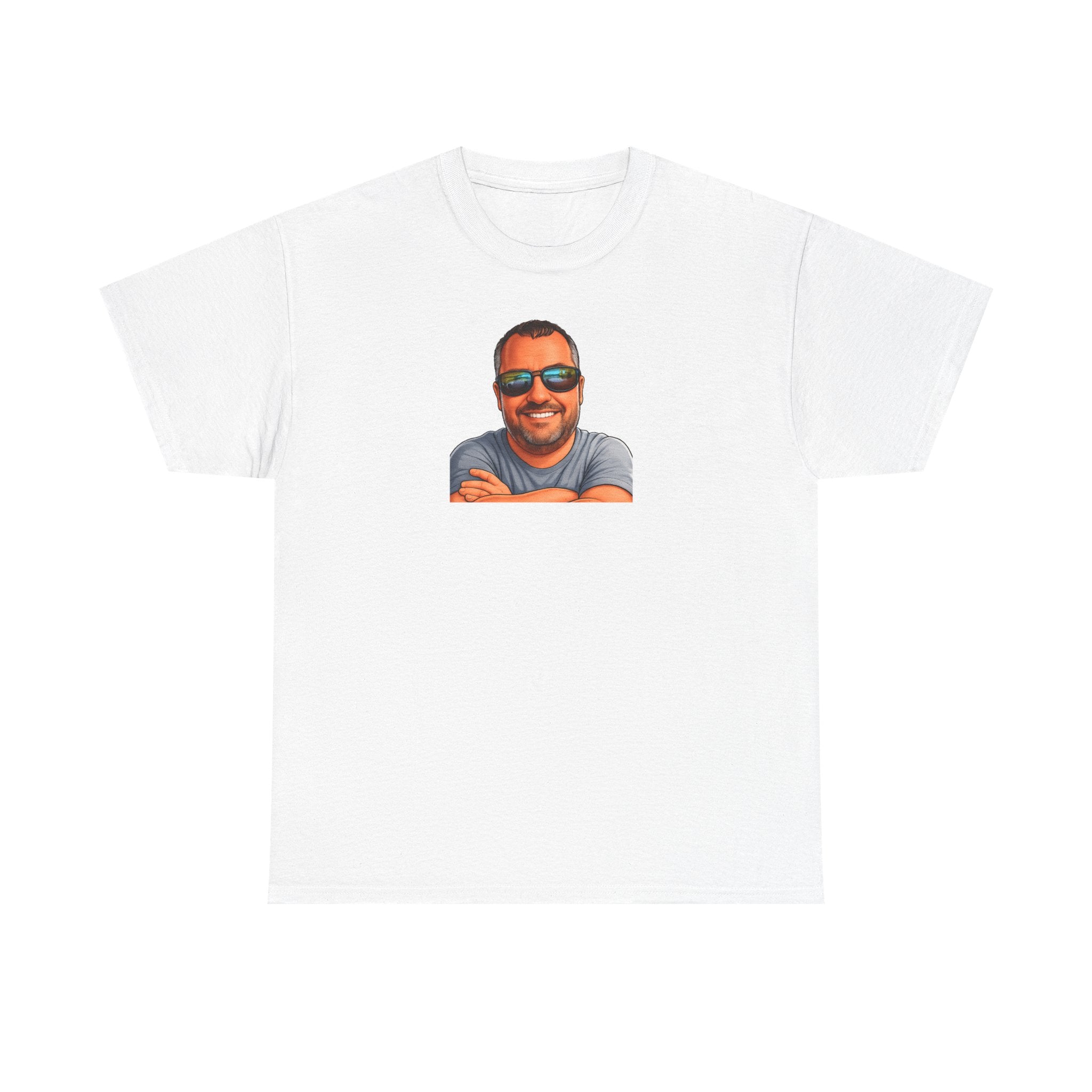 T-Shirt — "Mama Always Said Life Is Like A Box Of Chocolates" Graphic Tee (Funny Retro Portrait)