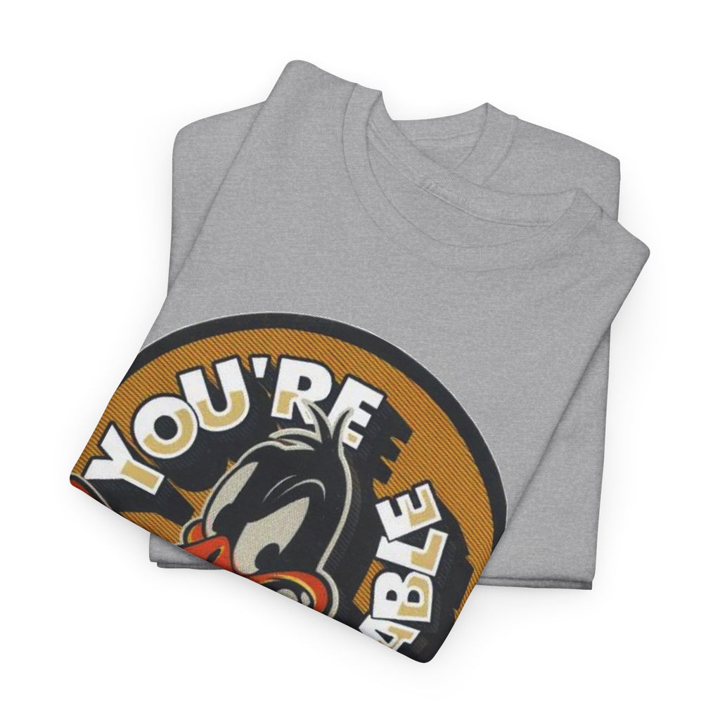 Vintage Daffy Duck Graphic Tee — “You're Despicable” Retro Cartoon Shirt