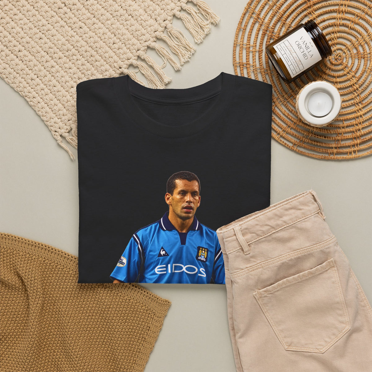 Ali Benarbia Manchester City Legend Cotton T-Shirt