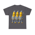 Bananas in Pyjamas – Three Smiling Bananas in Striped Pajamas Graphic T-Shirt