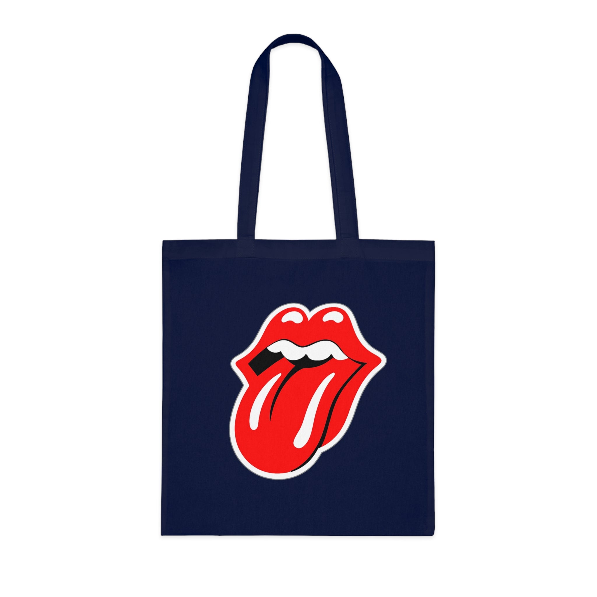 Rock Red Tongue Graphic Tote Bag