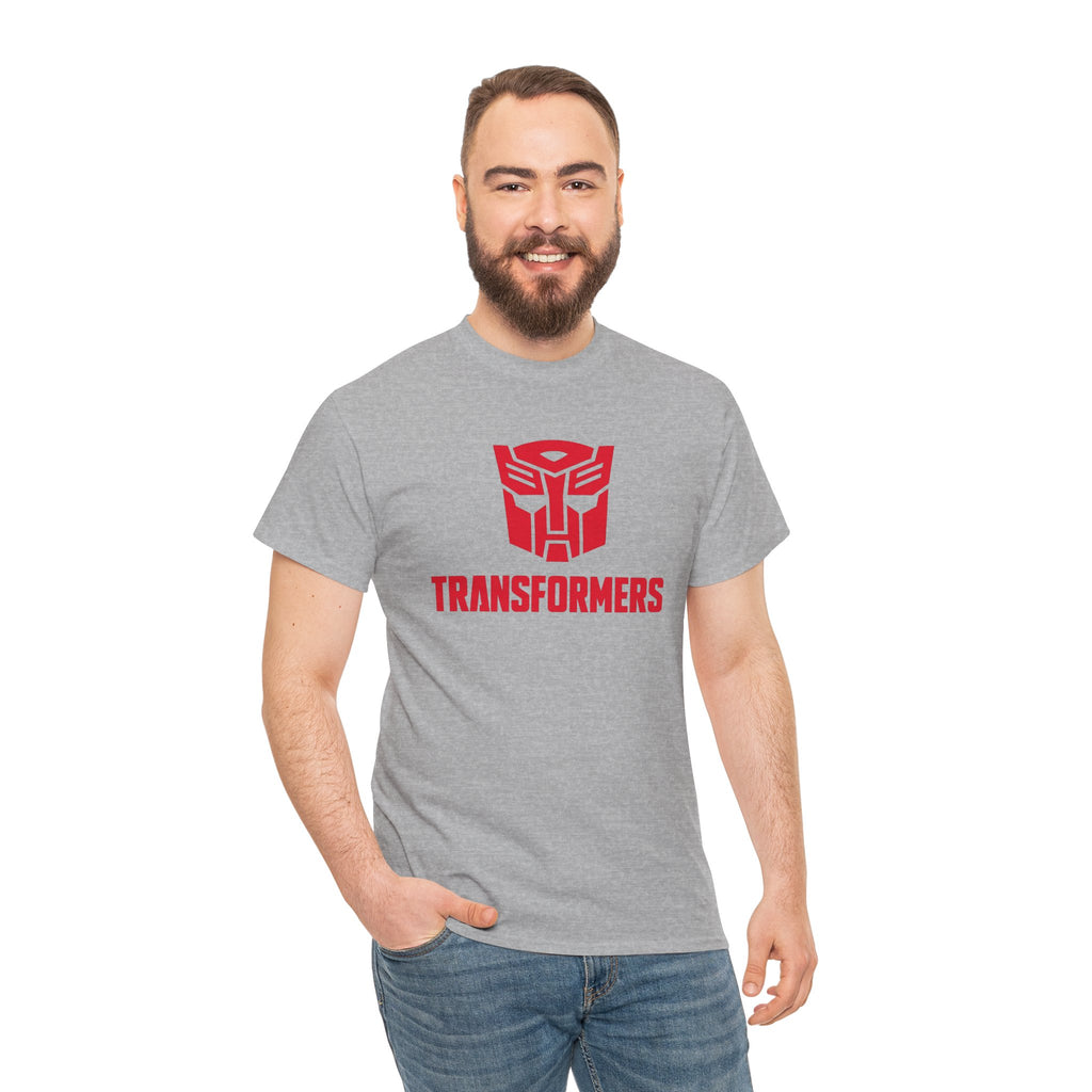 Transformers Logo T-Shirt – Red Autobot Graphic Tee