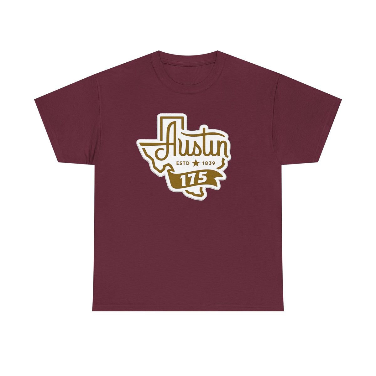 Austin Texas 175th Anniversary Cotton T‑Shirt