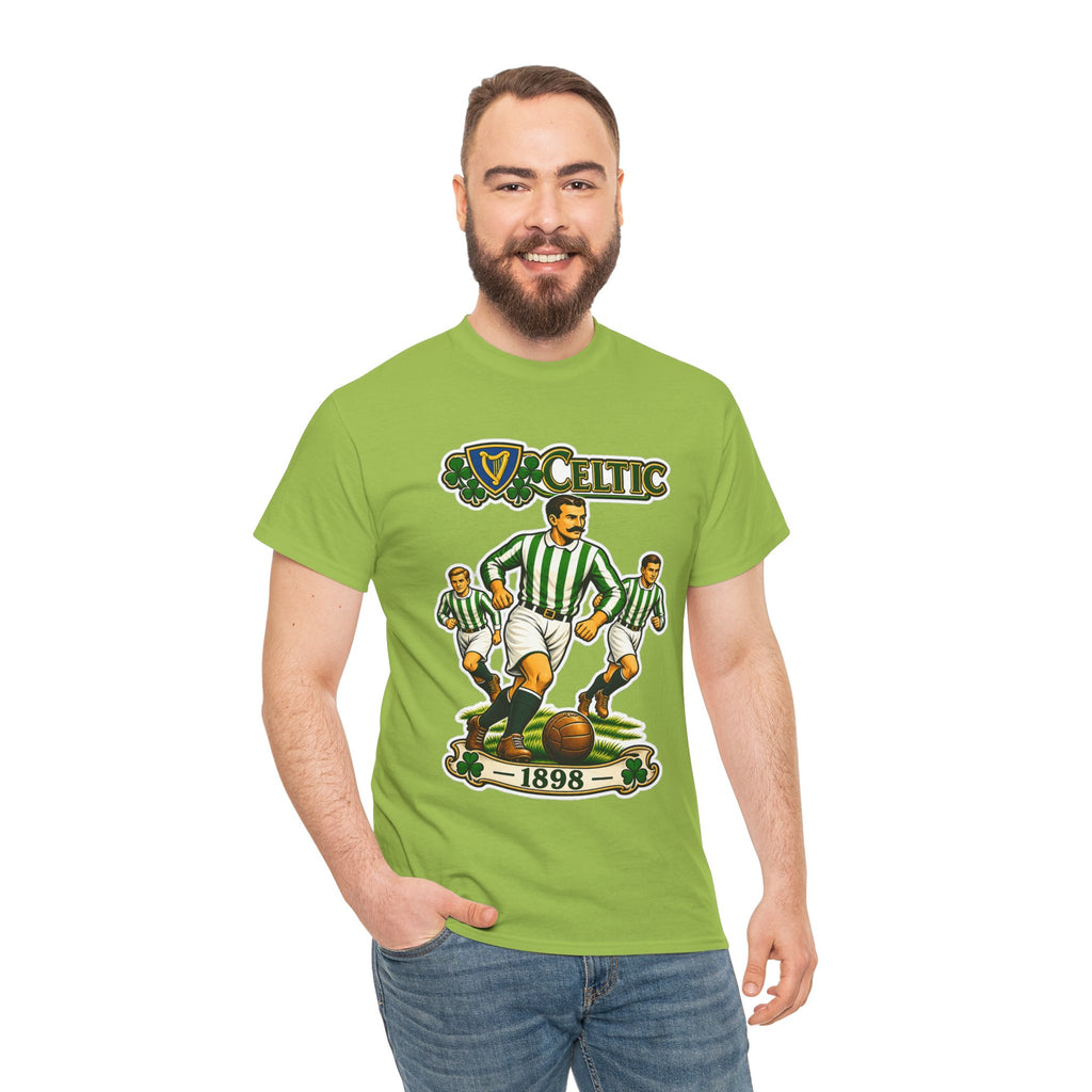 Celtic Football Retro Players Tee — 1898 Vintage Soccer Shirt