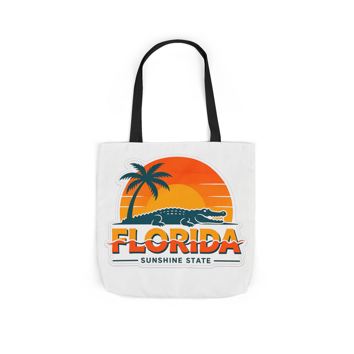 Florida Sunshine State Canvas Tote
