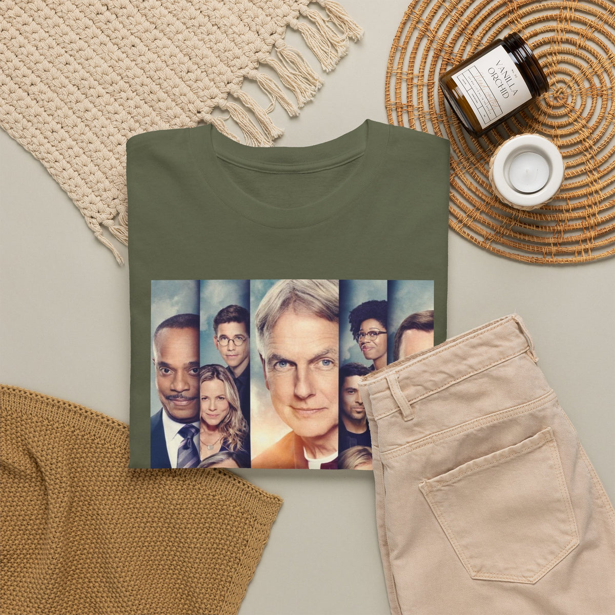 NCIS Cast Graphic Inspired Cotton T-Shirt