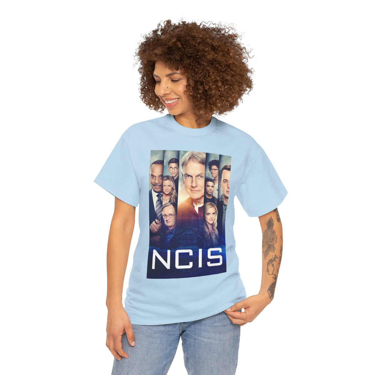 NCIS Cast Graphic Inspired Cotton T-Shirt