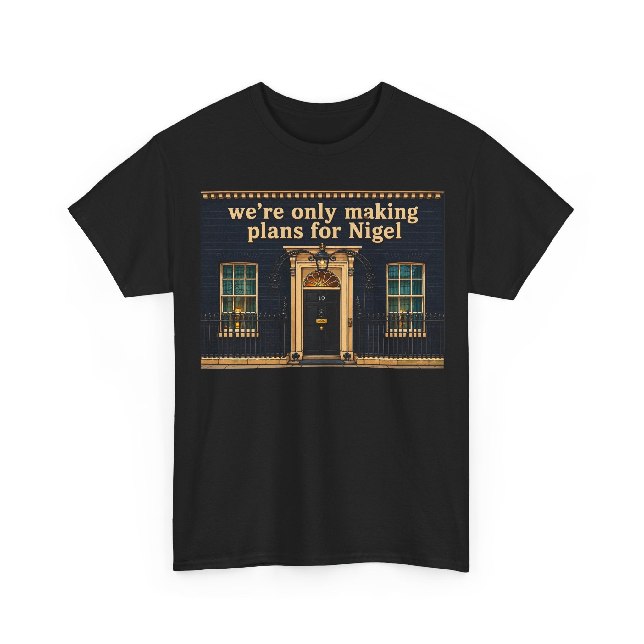 “We’re Only Making Plans for Nigel” Graphic T‑Shirt