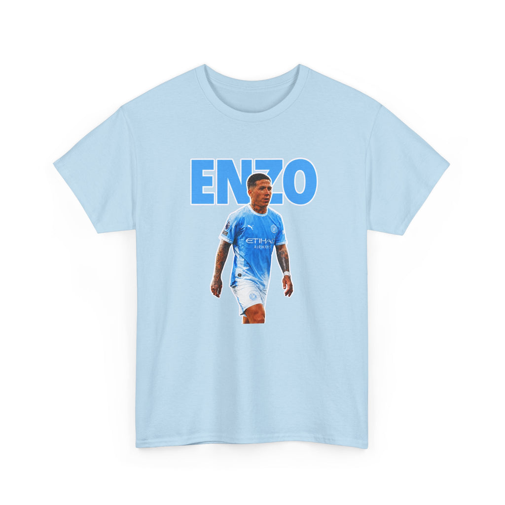 Enzo Fernandez Manchester City Inspired Cotton T-Shirt