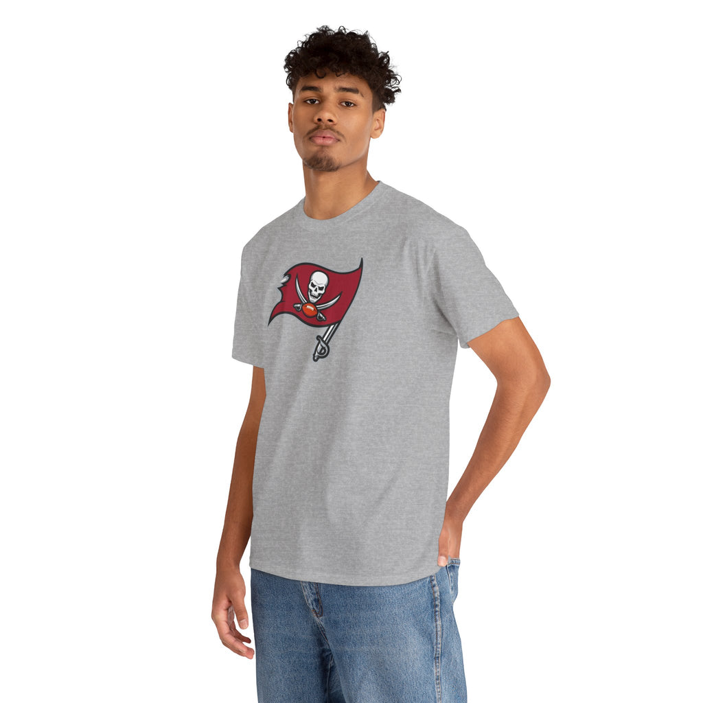 Tampa Bay Buccaneers Flag T-Shirt — Football Pirate Logo Tee