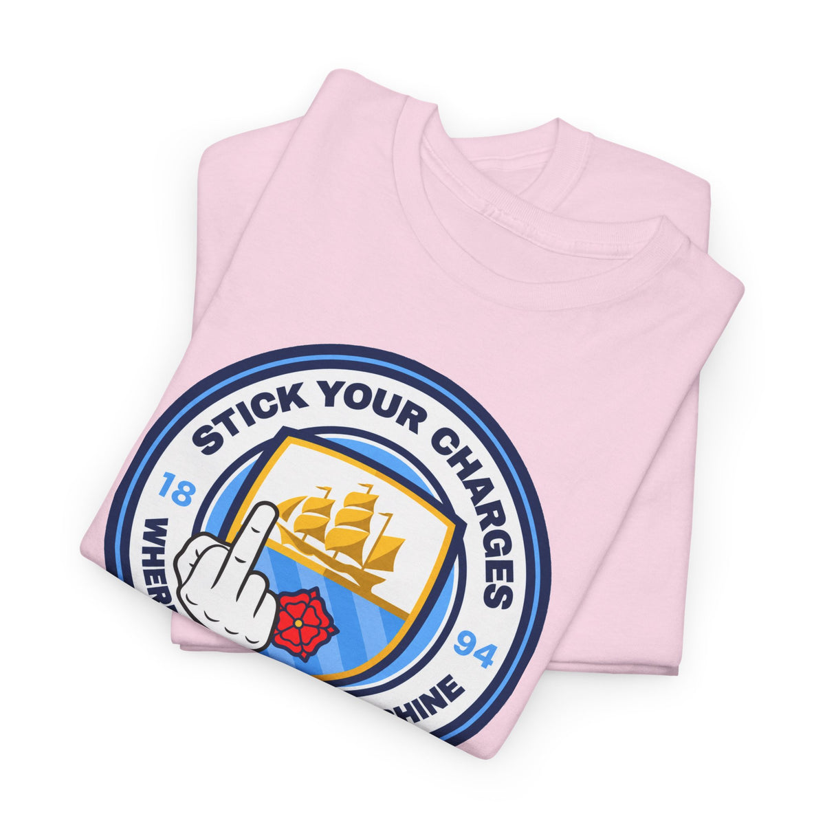 Manchester City "Stick Your Charger Where the Sun Don't Shine" Cotton t-shirt