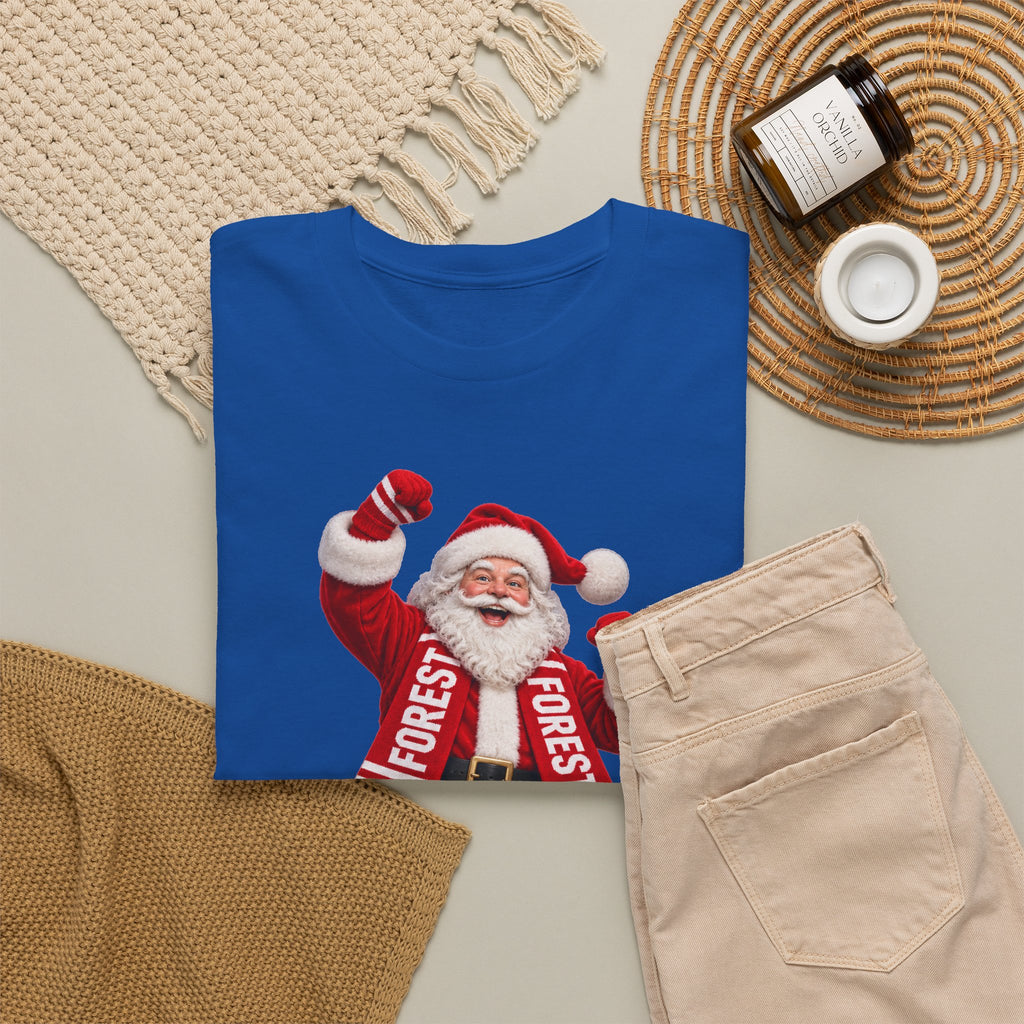Nottingham Forest Santa Claus Dancing T‑Shirt — Vintage Christmas Holiday Tee