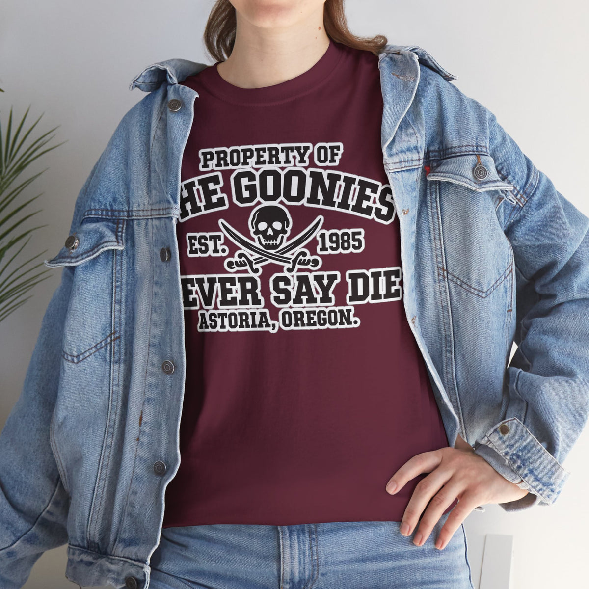 The Goonies "Never Say Die" Tee - Vintage Astoria Oregon Movie T-Shirt
