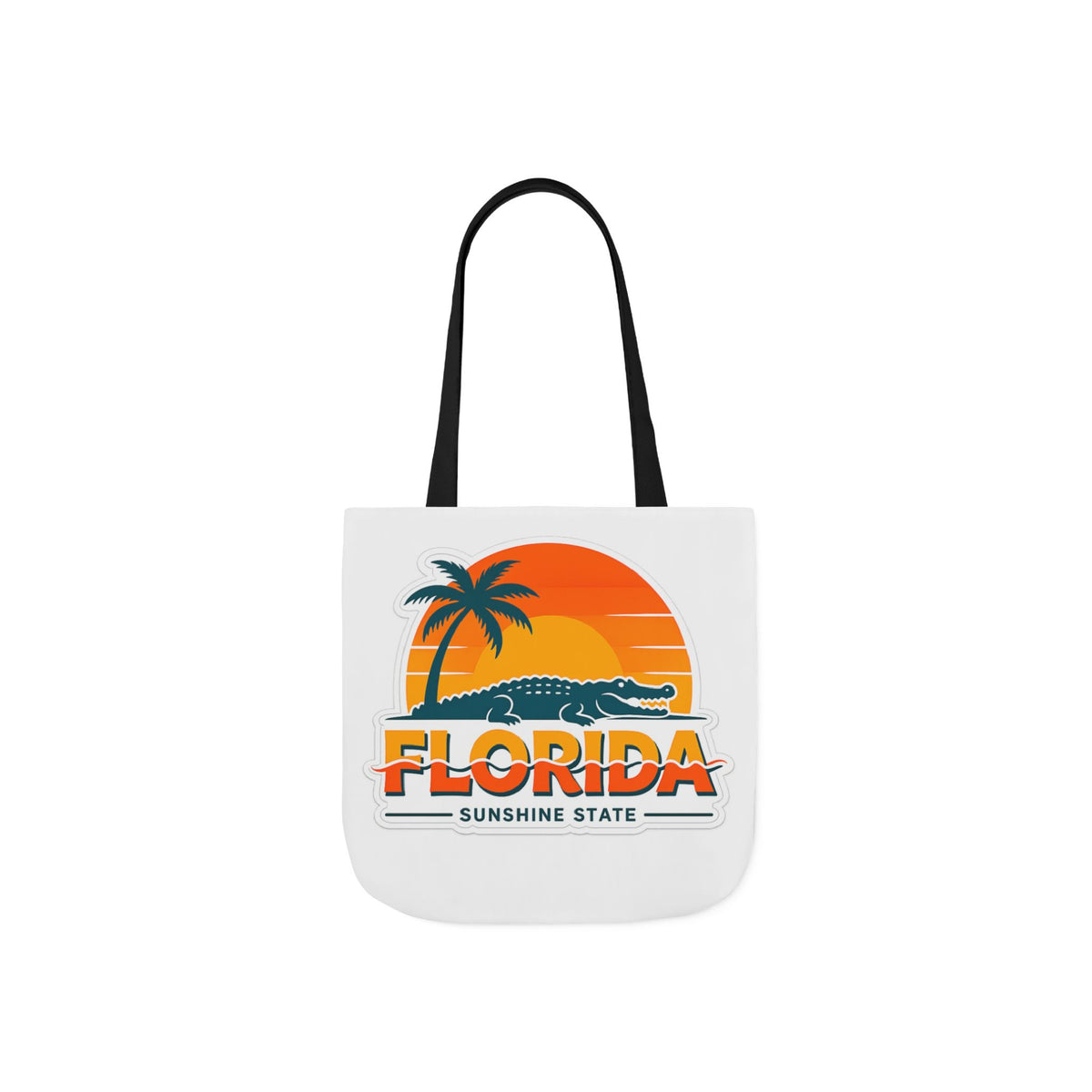 Florida Sunshine State Canvas Tote