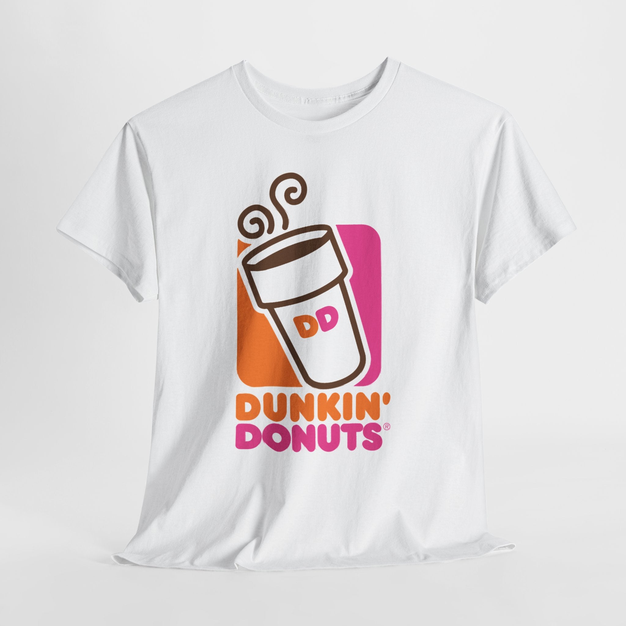 Dunkin Donuts Coffee Logo Tee — Dunkin' Donuts Inspired Logo T-Shirt