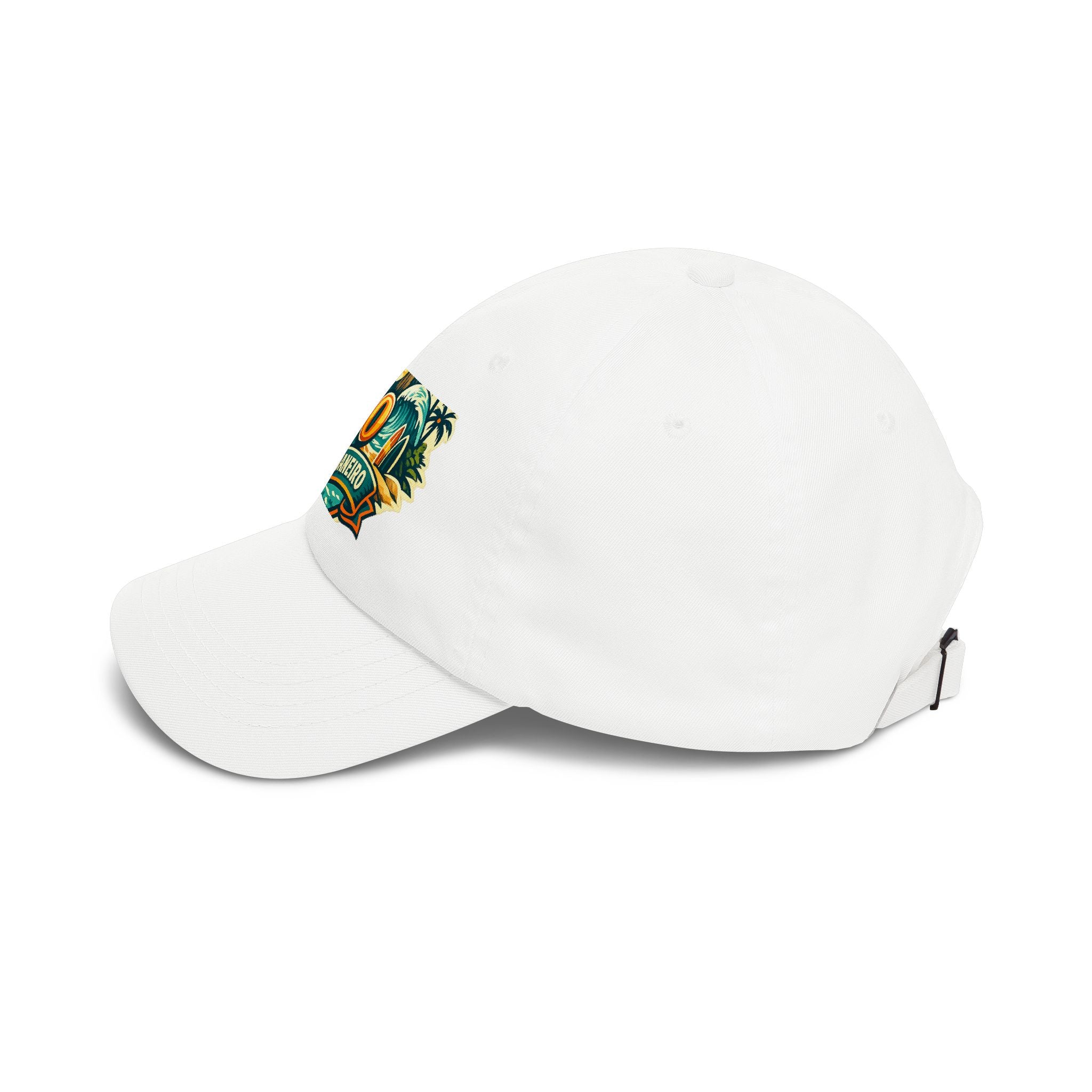 Rio de Janeiro Vintage Surf Dad Cap — Tropical Beach Hat