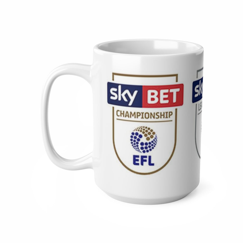 EFL Sky Bet Championship, League One and League Two Logos Ceramic Coffee Mug — 11oz & 15oz