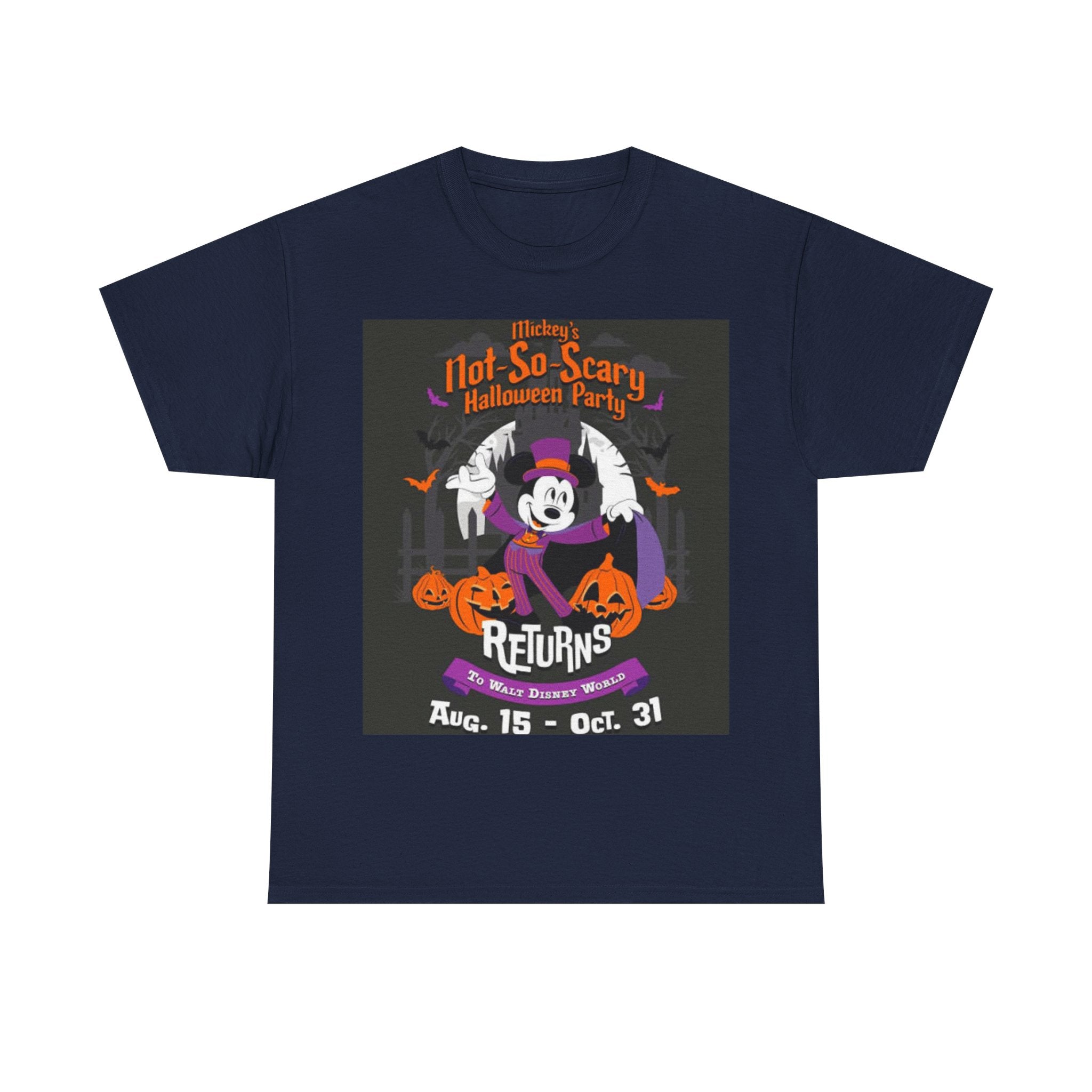 Not-So-Scary Halloween Party Tee — "Returns" Vintage Mickey Halloween Shirt