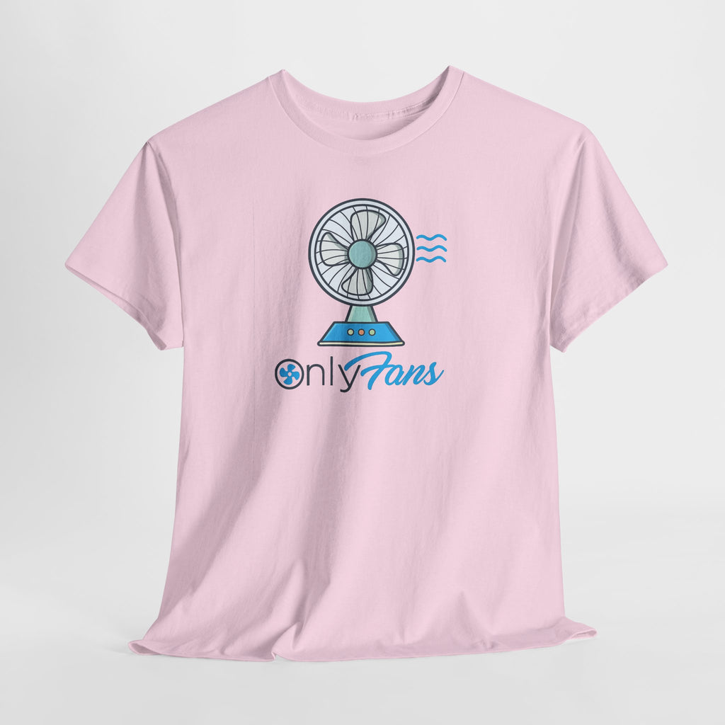 Only Fans Graphic Tee — Cute Fan Illustration Novelty T-Shirt