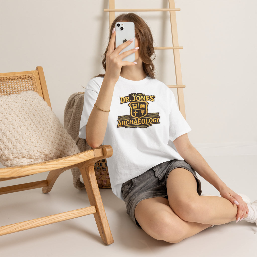 Dr. Jones Archaeology Vintage Adventure Cotton T-Shirt
