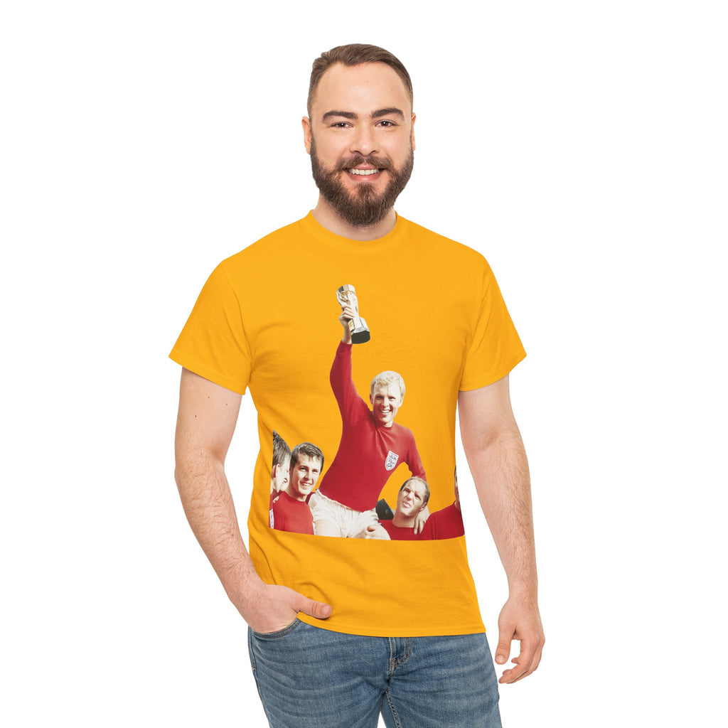 England 1966 World Cup Winners Tee — Retro Team Celebration T-Shirt