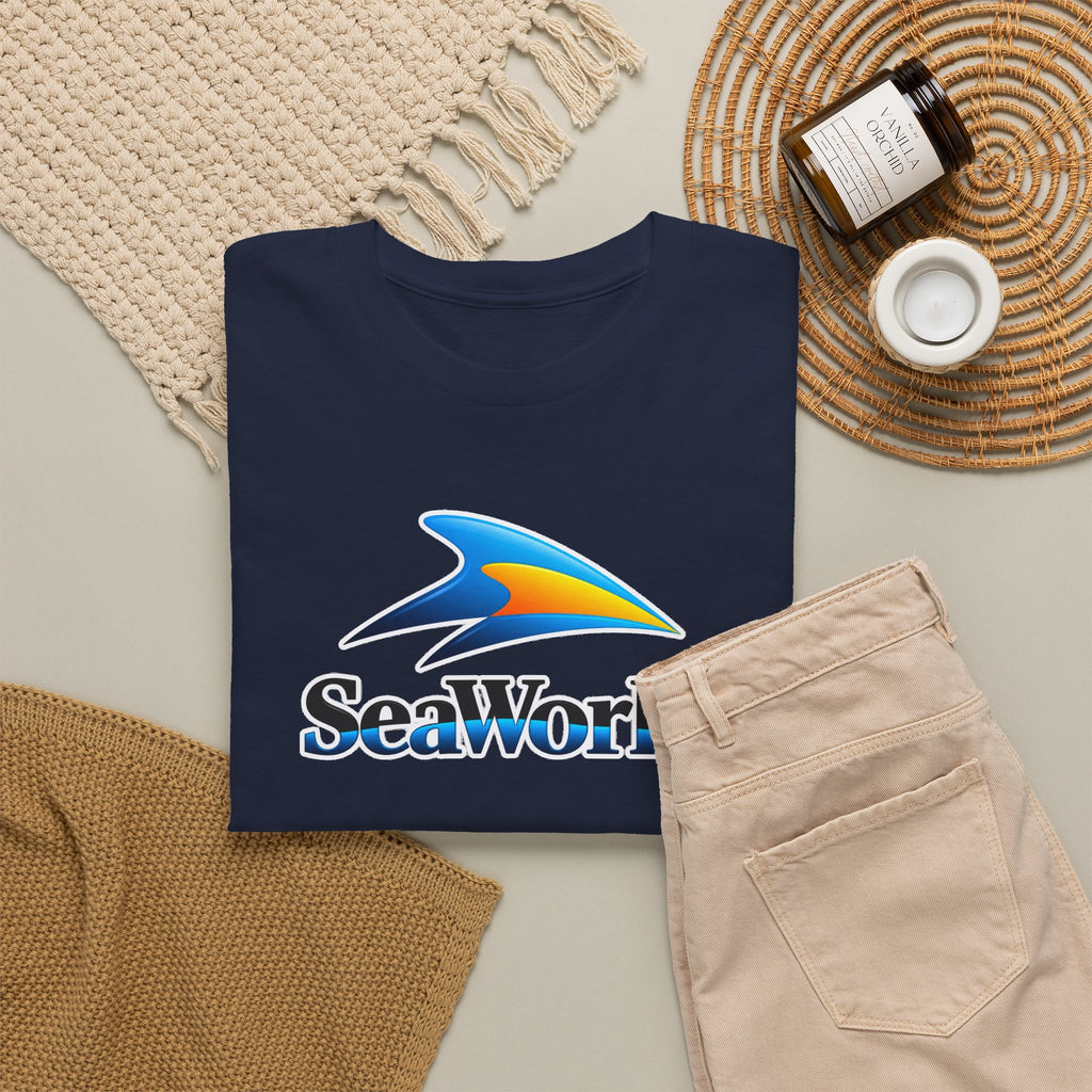 SeaWorld Logo T-Shirt — Classic Ocean Theme Tee