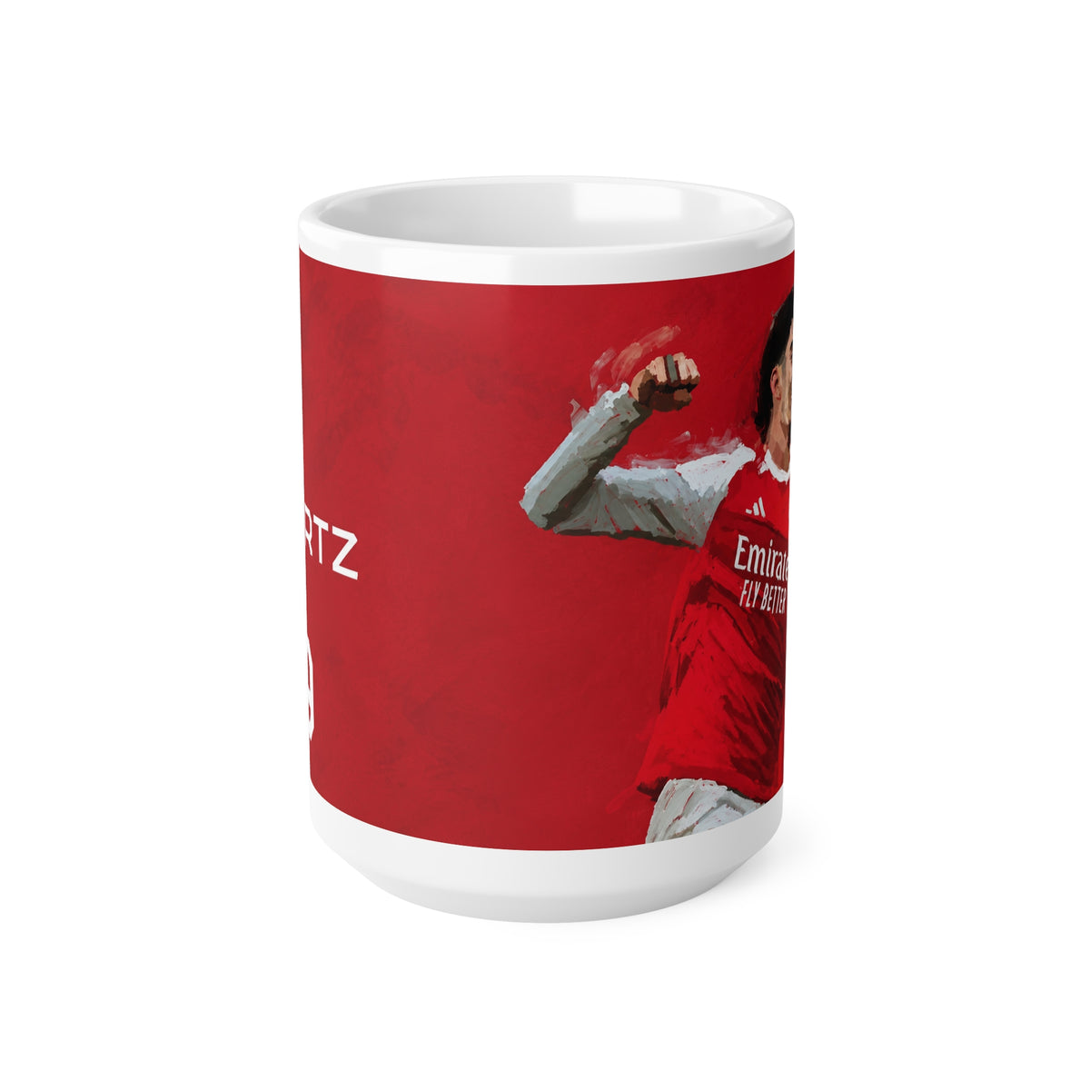 Kai Havertz Arsenal Premier League Champions Ceramic Mug (11oz, 15oz)