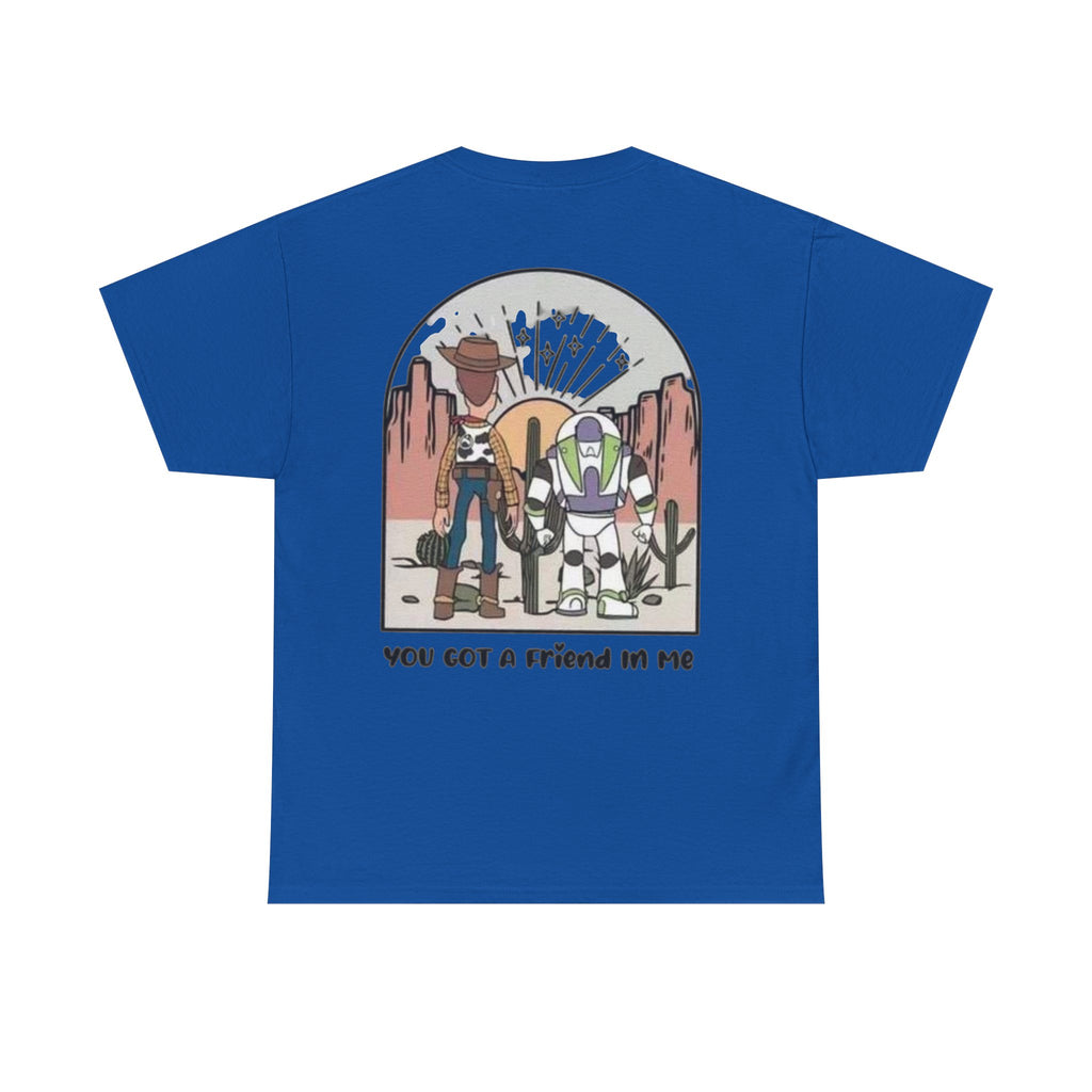 Toy Space Friends T‑Shirt — "You Got a Friend in Me" Graphic Tee