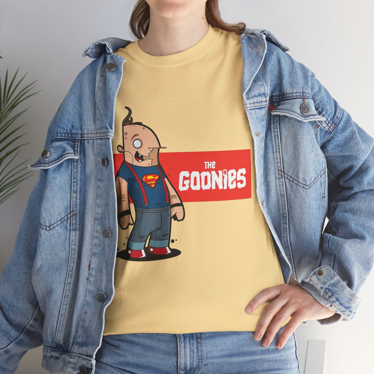 The Goonies Inspired Character Tee — Cartoon Sloth Graphic T‑Shirt