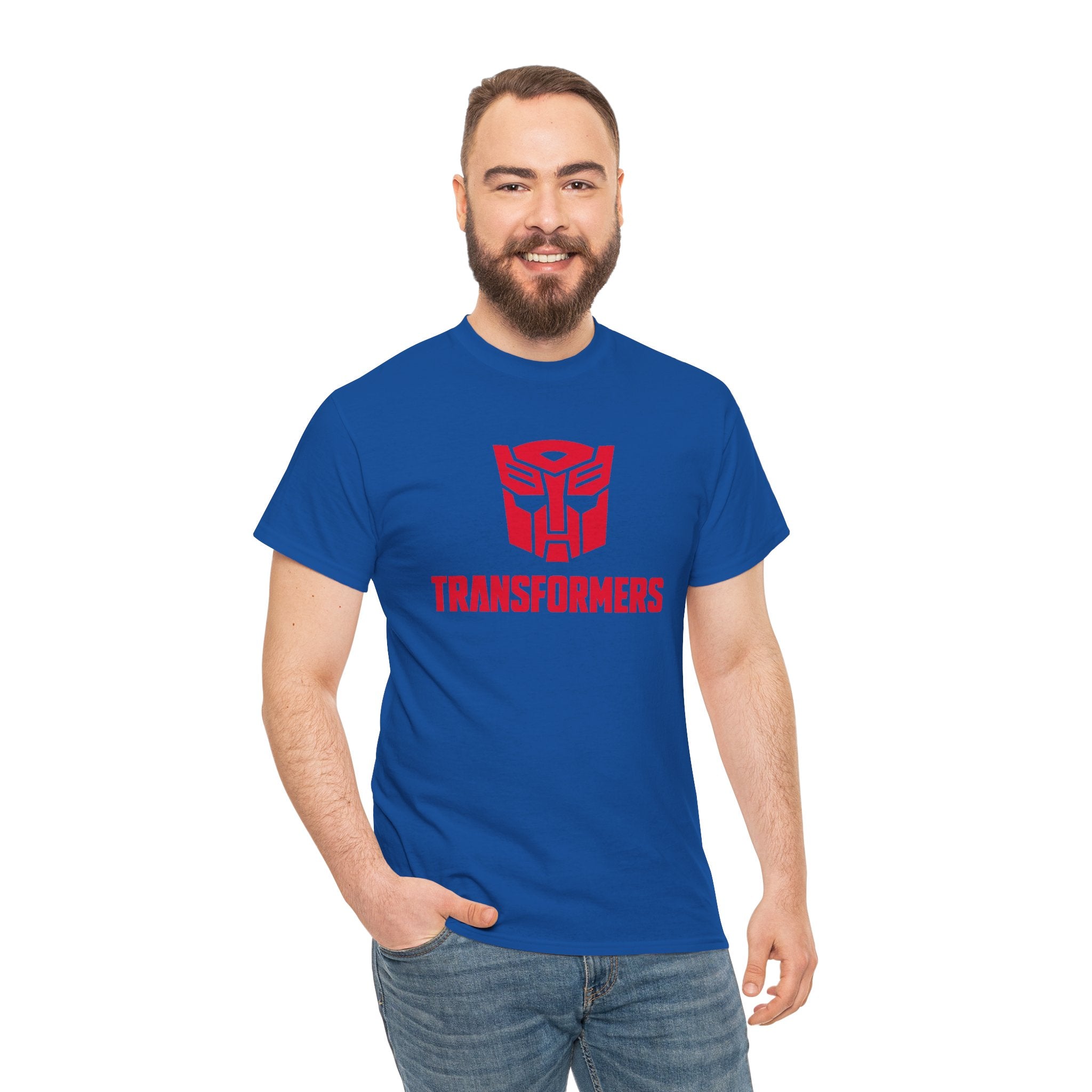 Transformers Logo T-Shirt – Red Autobot Graphic Tee