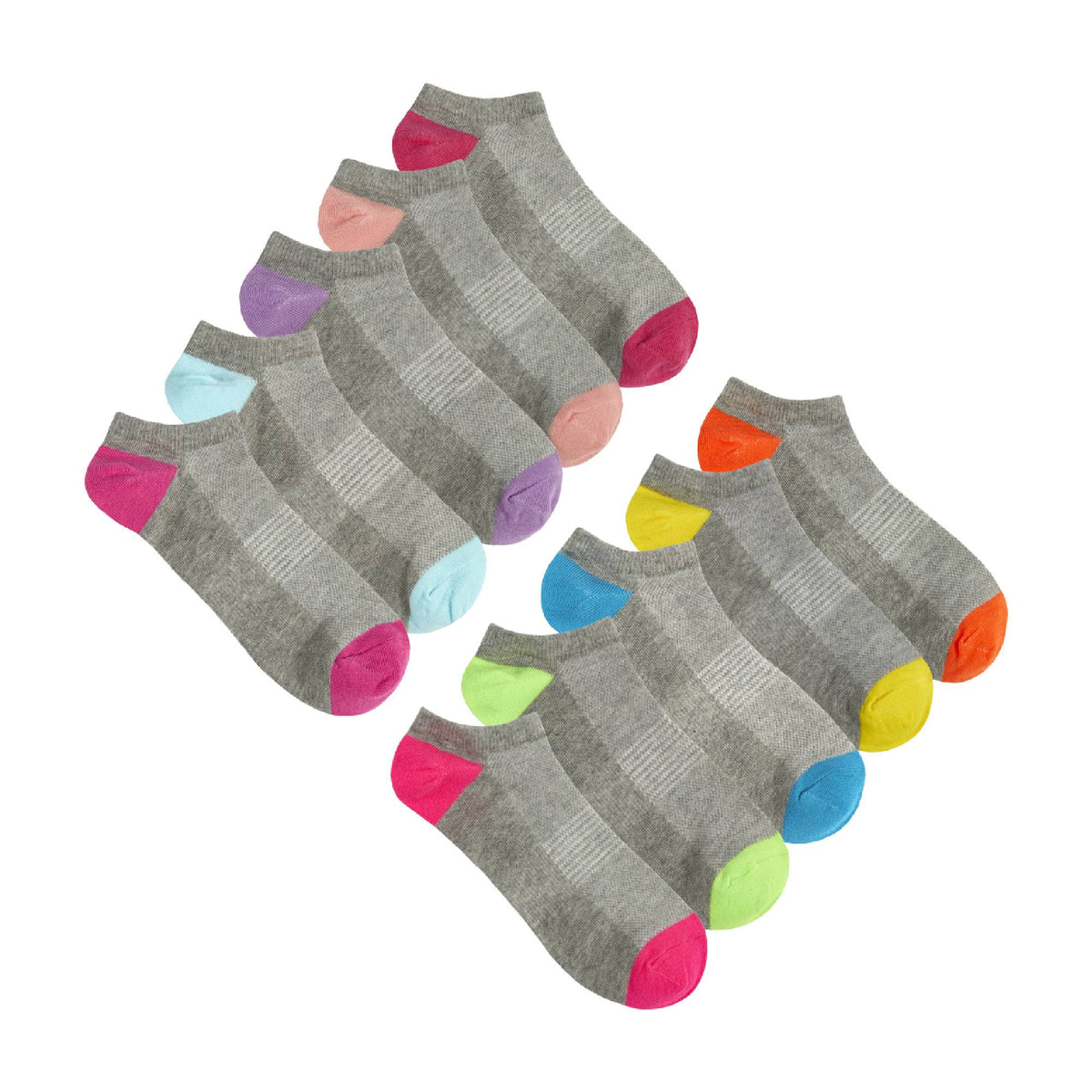 20 Pack Women Ankle Cushioned Sole Breathable Sport Socks
