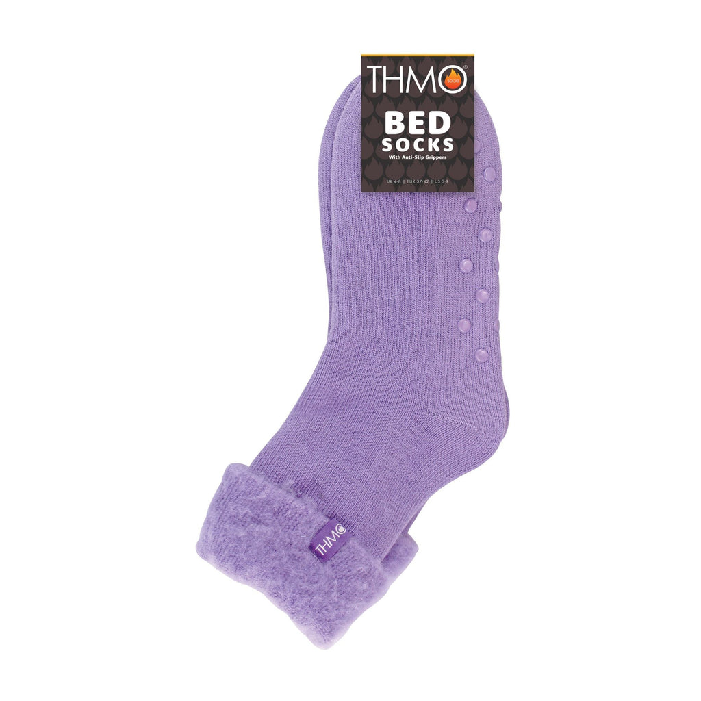1 Pack Ladies Soft Plush Lined Slipper Bed Socks