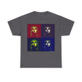 Liam Gallagher Oasis Pop Art Portrait T-Shirt - Retro Color Block Music Icon Tee