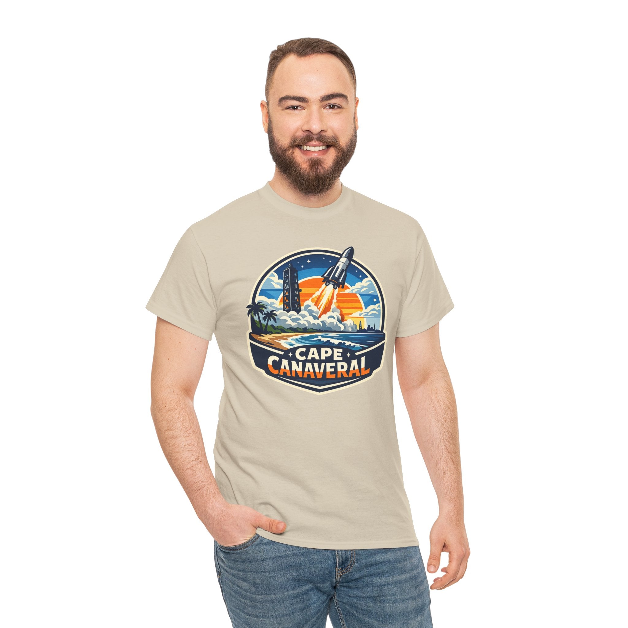 Cape Canaveral Rocket Launch T-Shirt