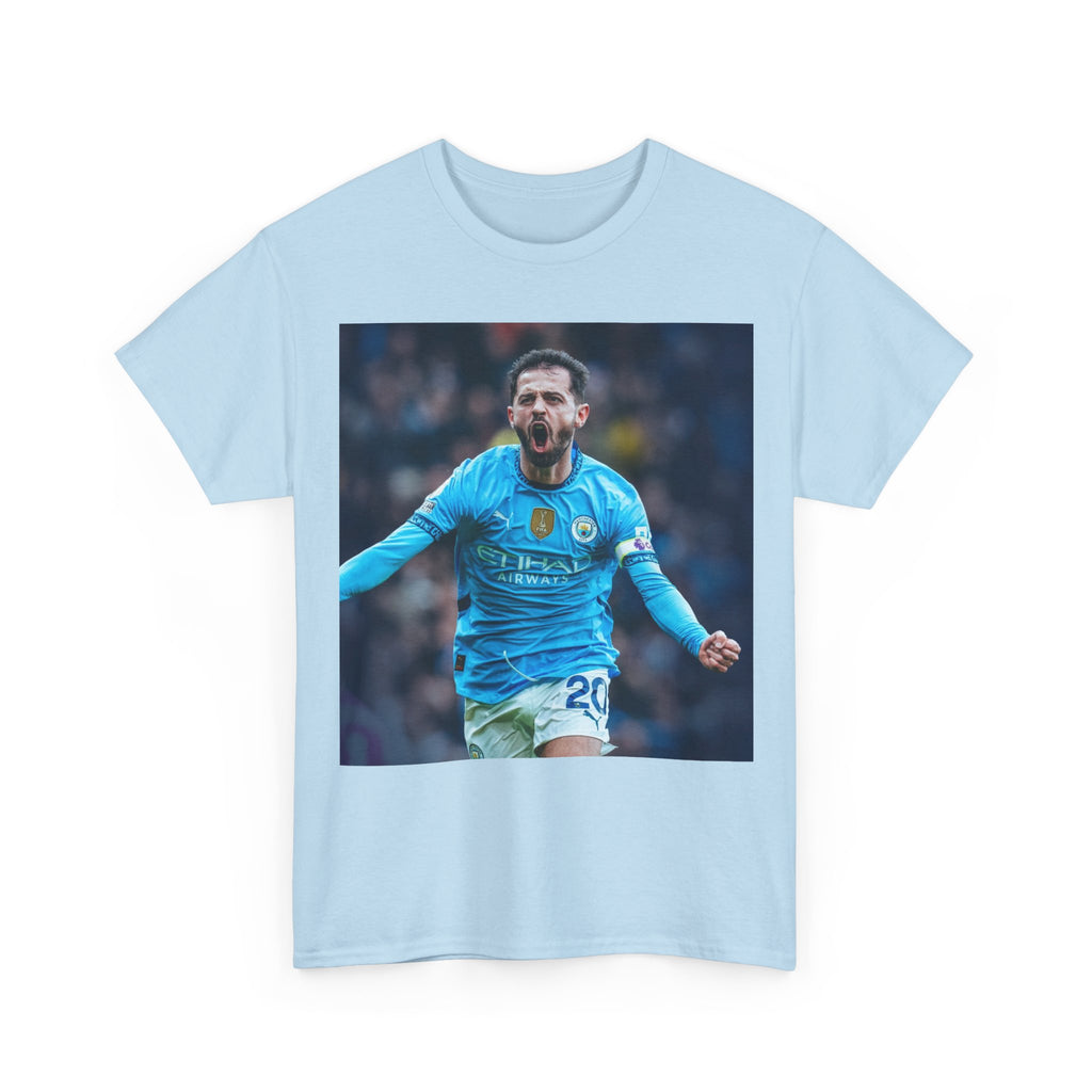 Bernardo Silva Tribute Tee – Inspirational Letter & Celebrating Goal Moment