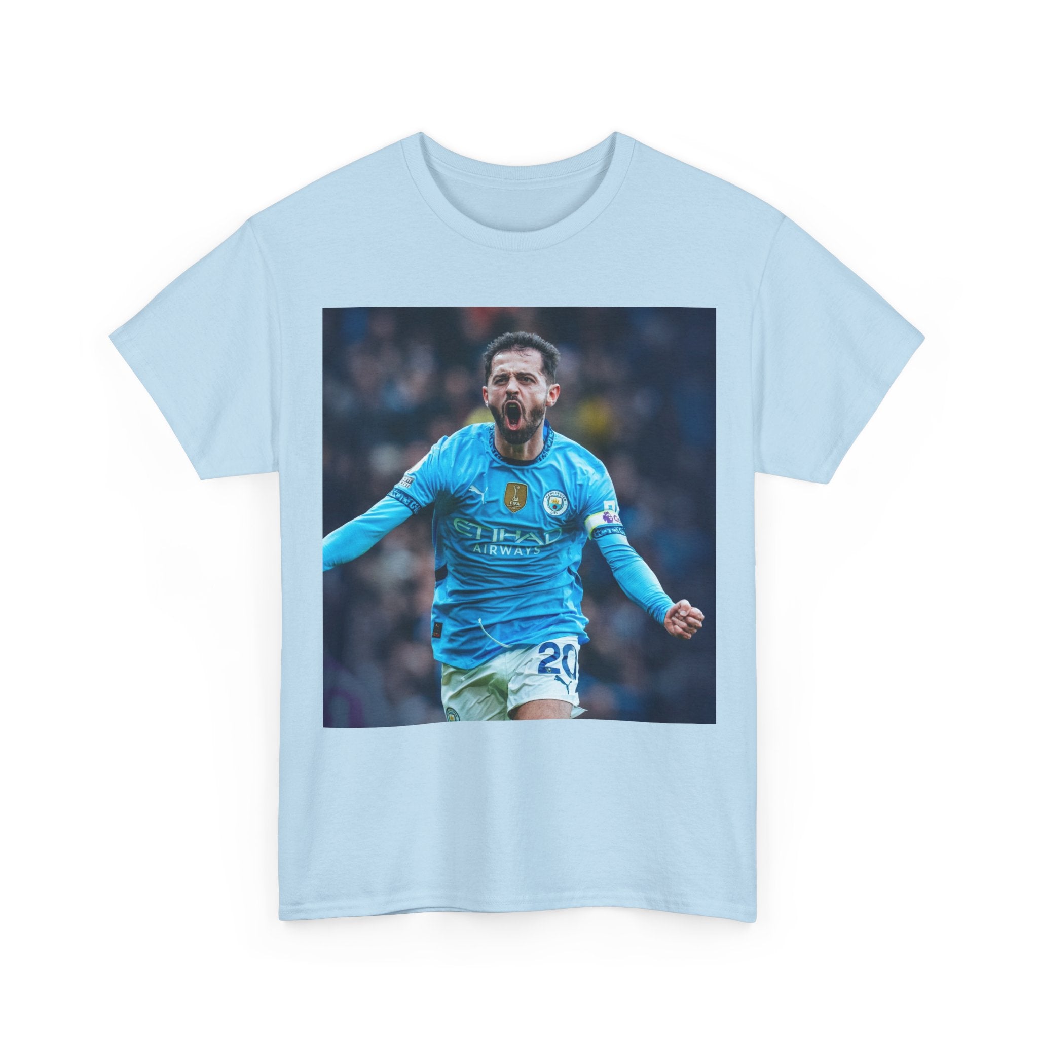 Bernardo Silva Tribute Tee – Inspirational Letter & Celebrating Goal Moment