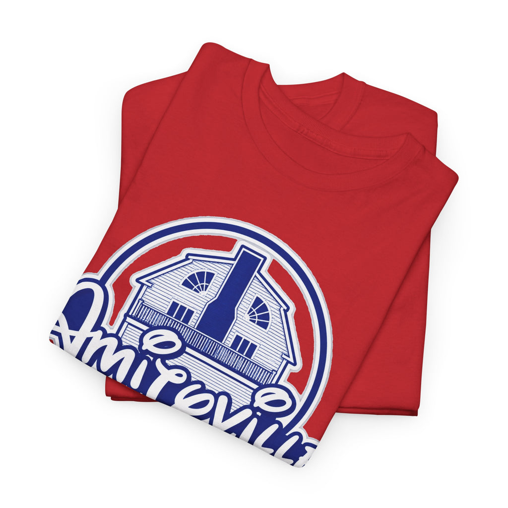 Amityville Horror Tee – "Amityville: The Scariest Place on Earth" Graphic Shirt