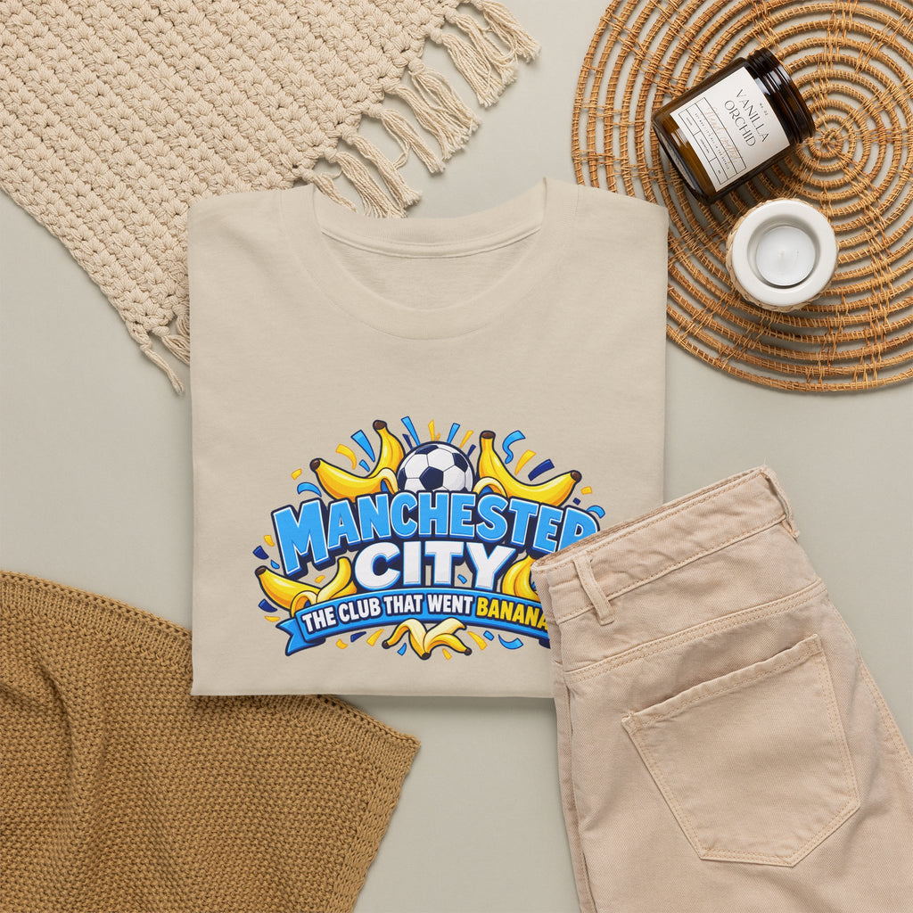 Manchester City "The Club That Went Bananas" Cotton T-Shirt
