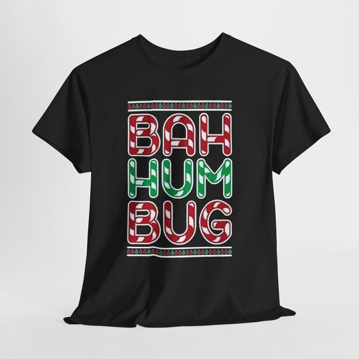 Bah Humbug Christmas Cotton T-Shirt