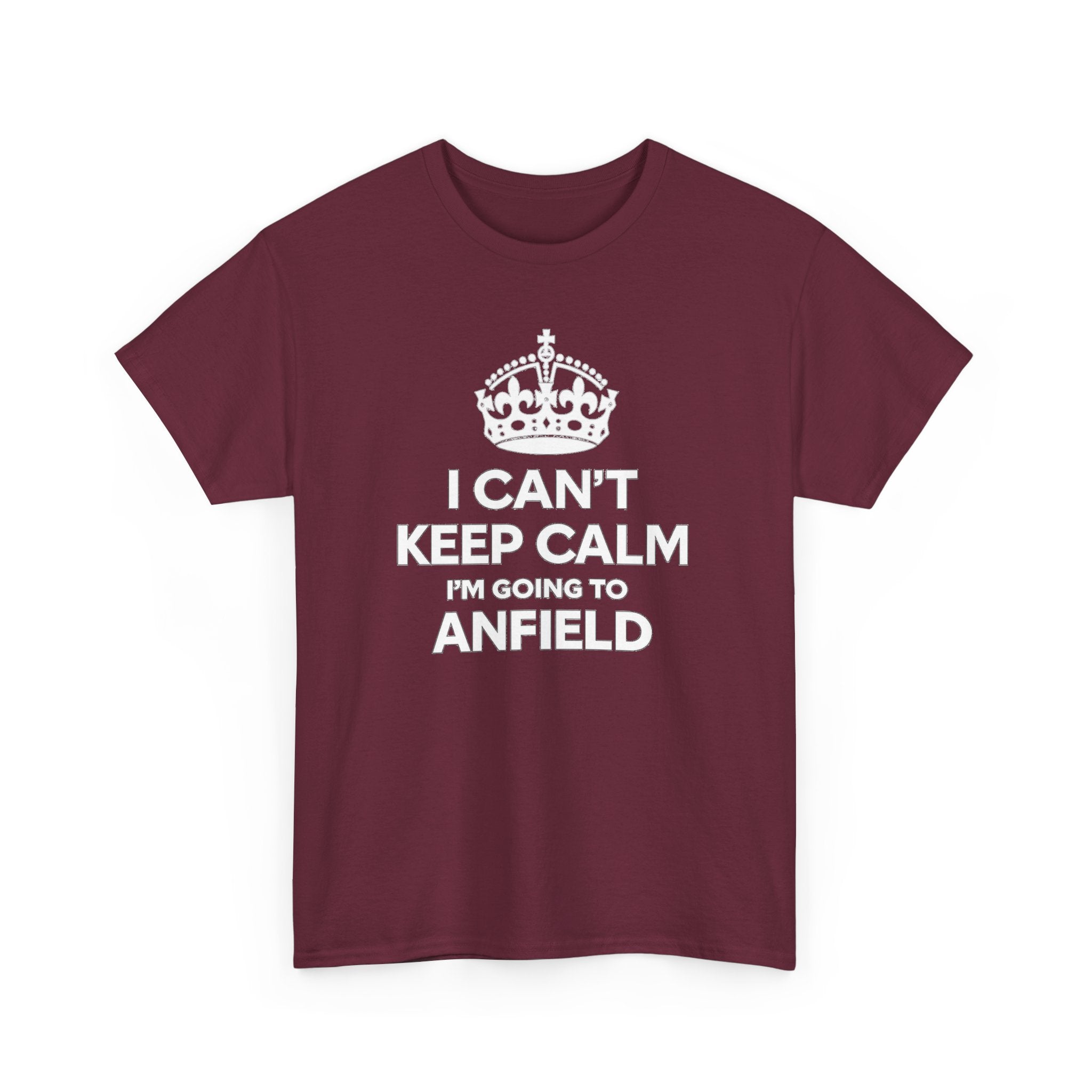 I Can't Keep Calm I'm Going to Anfield T-Shirt — Football Fan Tee