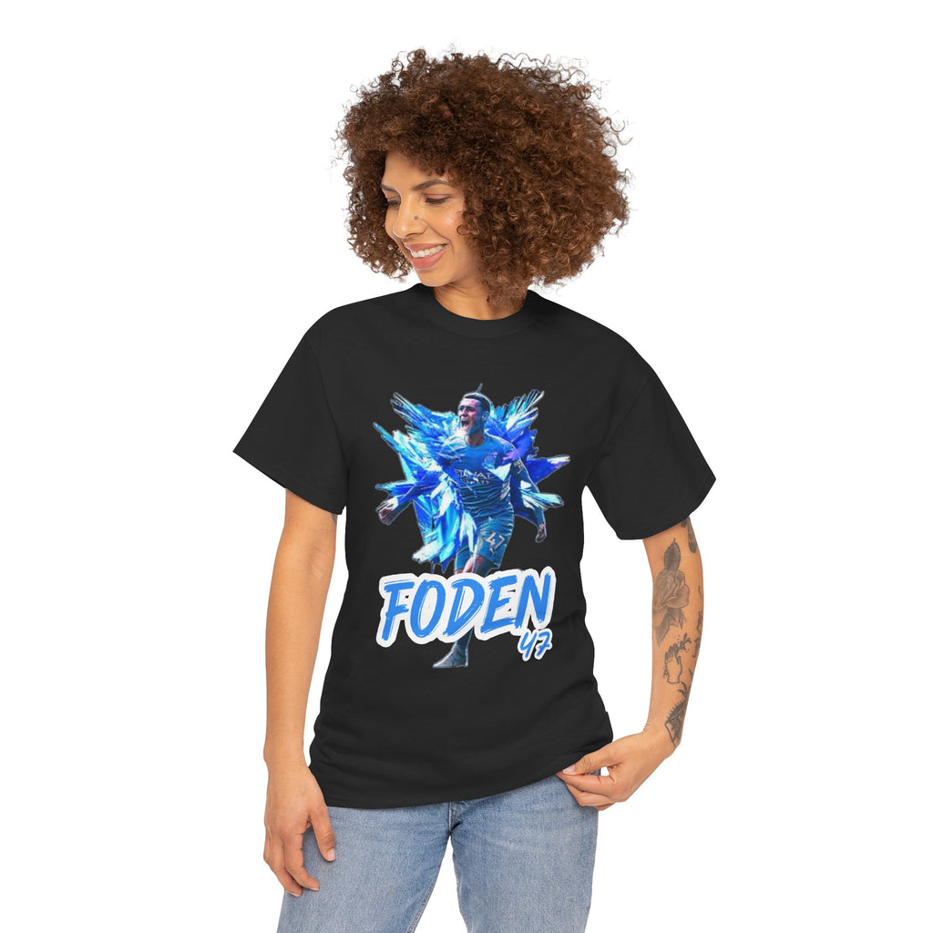 Phil Foden Manchester City T-Shirt - Foden 47 Football Jersey Shirt