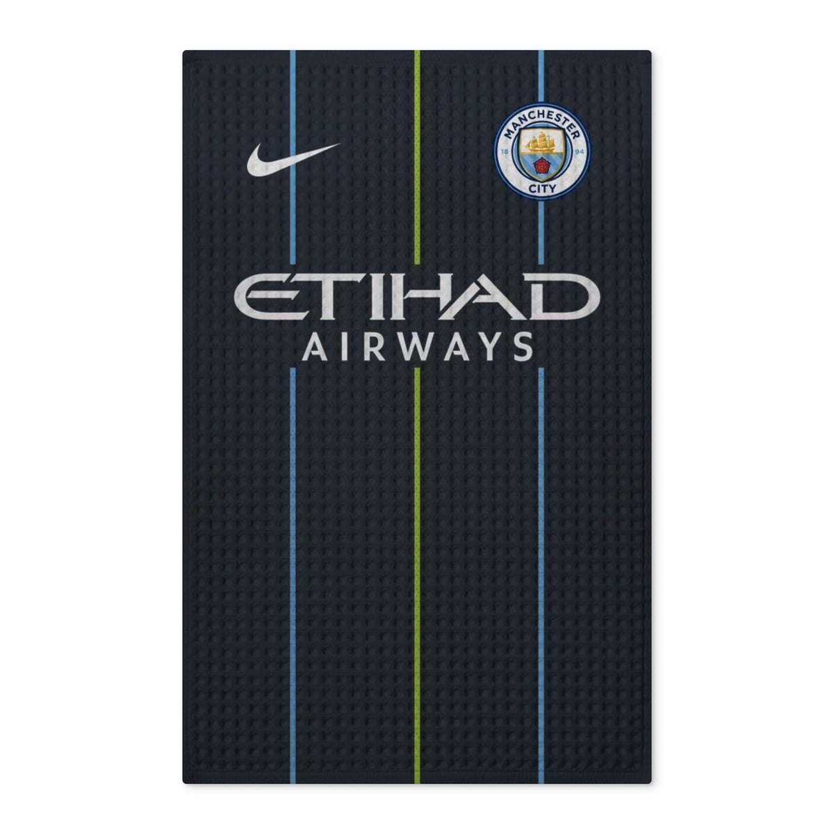 Manchester City Etihad Airways Double-Sided Tea Towel