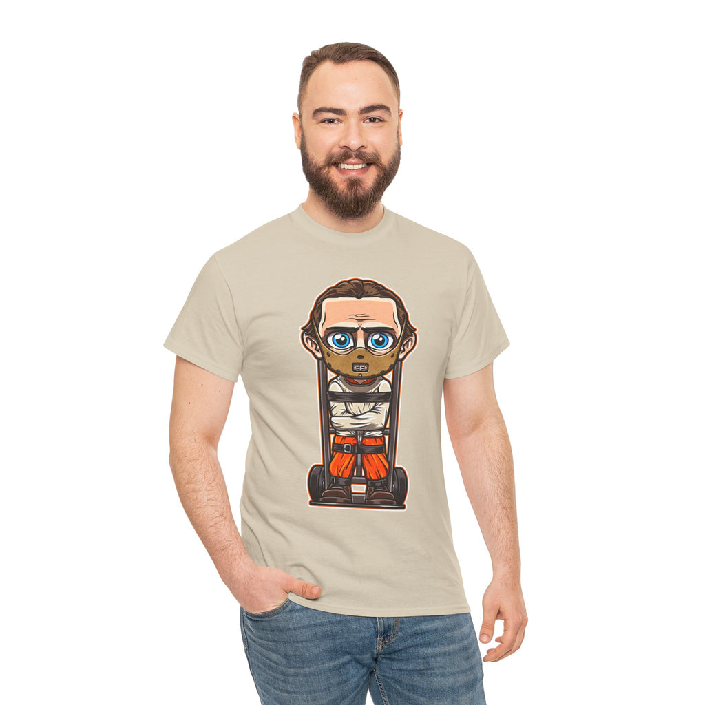 Chibi Prisoner Character Tee — Cute Cartoon Inmate Graphic T-Shirt